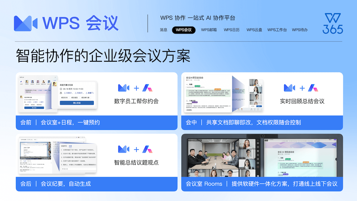 WPS云文档多人协作 - 实时共编同步修改